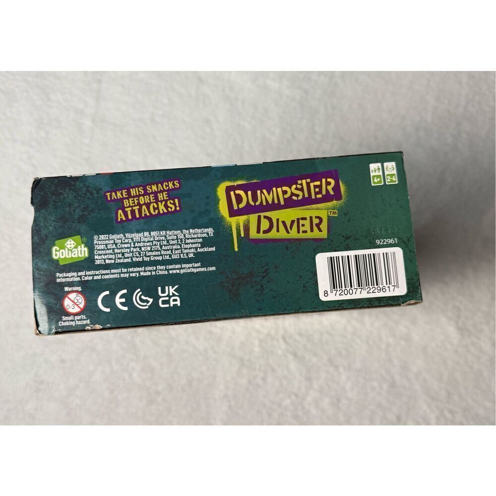GOLIATH GAMES DUMPSTER DIVER / New In Box - Picture 5 of 7